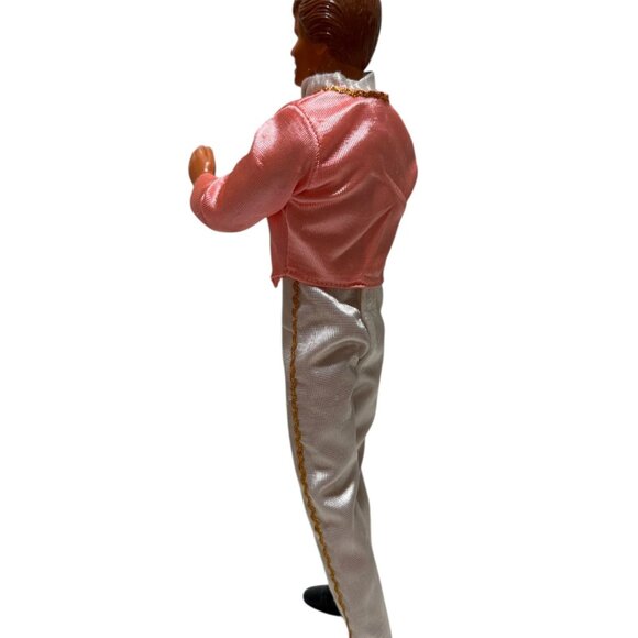 Vintage Ken Doll Pink & White Tuxedo and Extra Shirt - Picture 6 of 9
